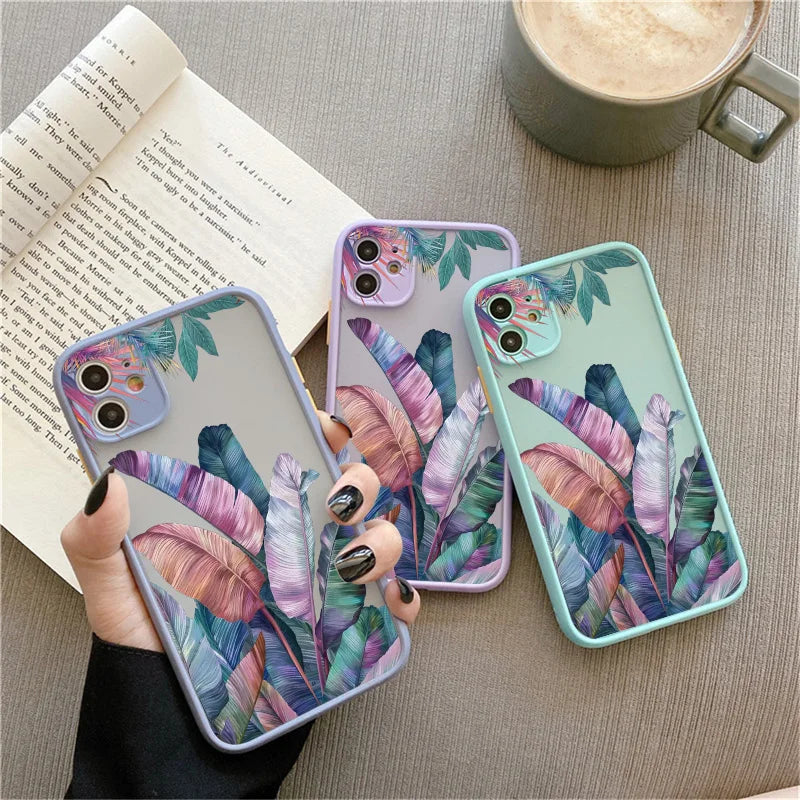 Phone Case for iPhone X XR XS 15 11 12 13 14 Pro Max 14 Plus 7 8 Plus Back Shockproof