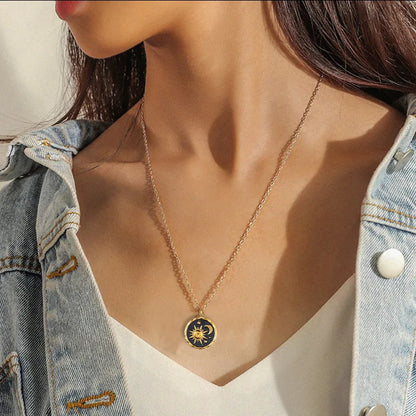 Sun Moon Earring and Necklace