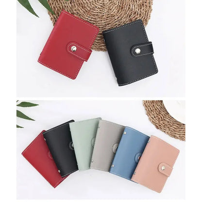 Leather Pocket Credit Card Holder